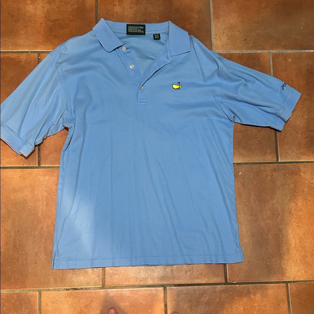 Masters Light Blue Polo Shirt